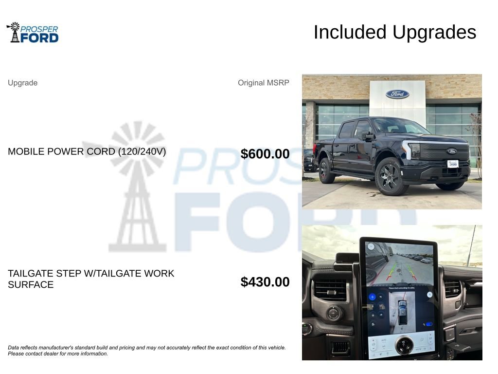 New 2025 Ford F150 Lightning Flash image 43