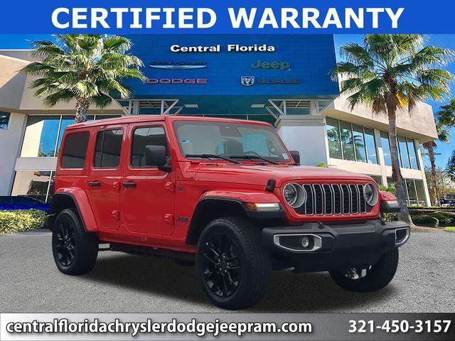 Certified 2025 Jeep Wrangler Unlimited Sahara w/ Safety Group image 1