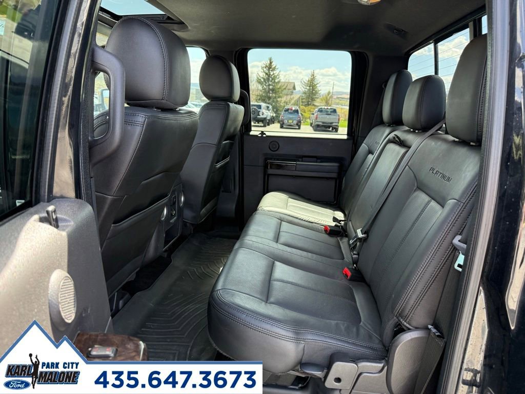 Used 2015 Ford F350 Platinum w/ FX4 Off-Road Package AWD/4WD image 31