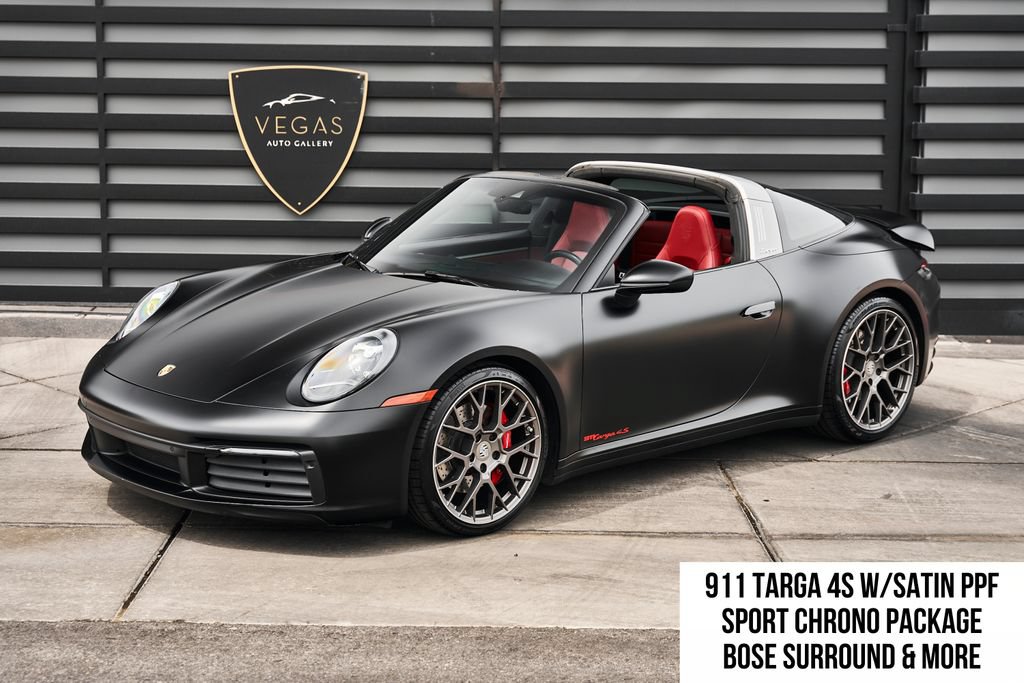 Used 2021 Porsche 911 Targa 4S AWD/4WD image 1