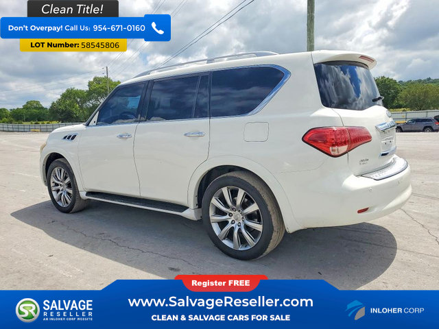 Used 2013 INFINITI QX56 4WD w/ Theater Pkg image 3