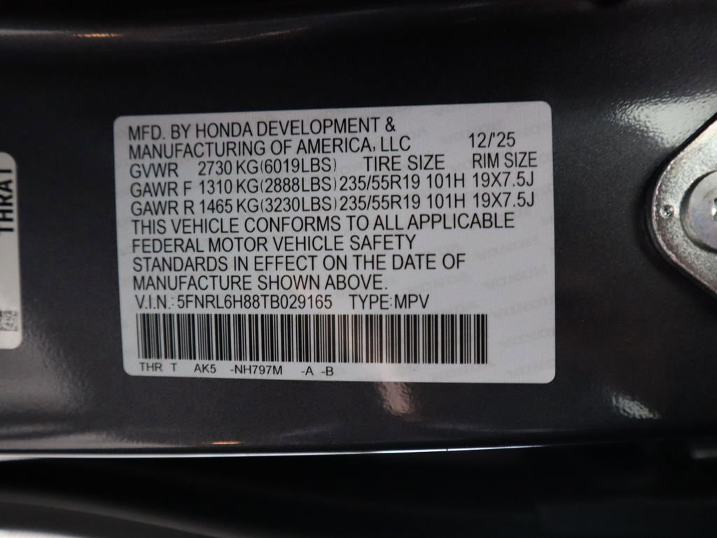 New 2026 Honda Odyssey Touring image 32