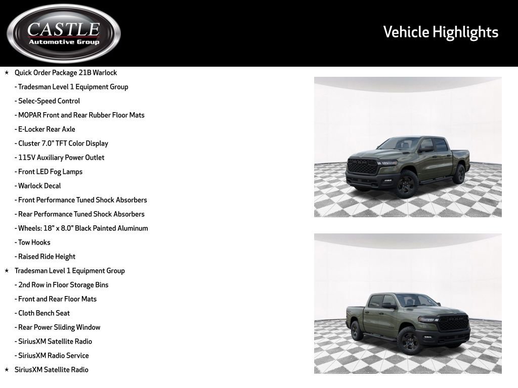 New 2026 RAM 1500 Tradesman image 3