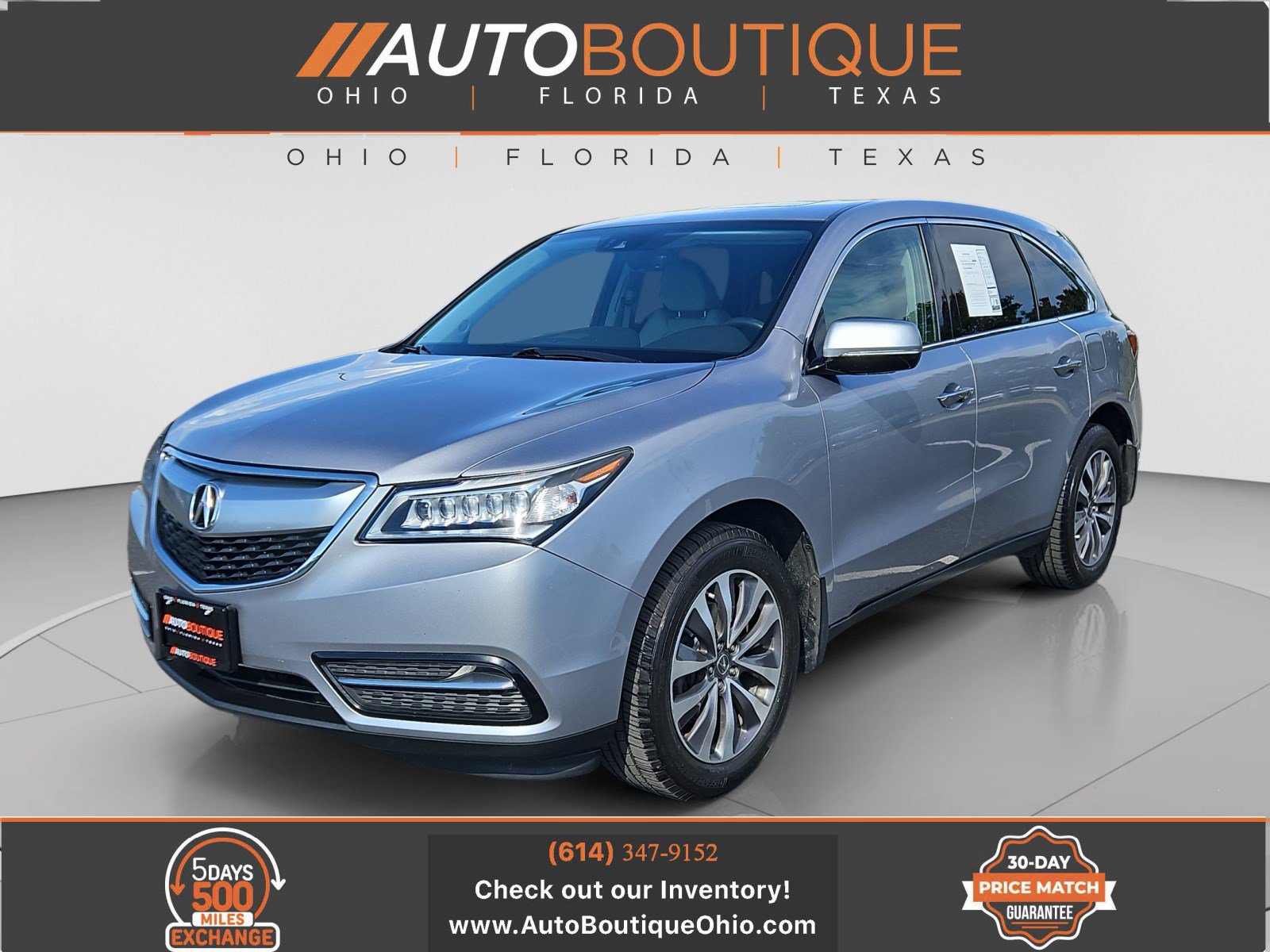 Used 2016 Acura MDX w/ Technology Package AWD/4WD image 1