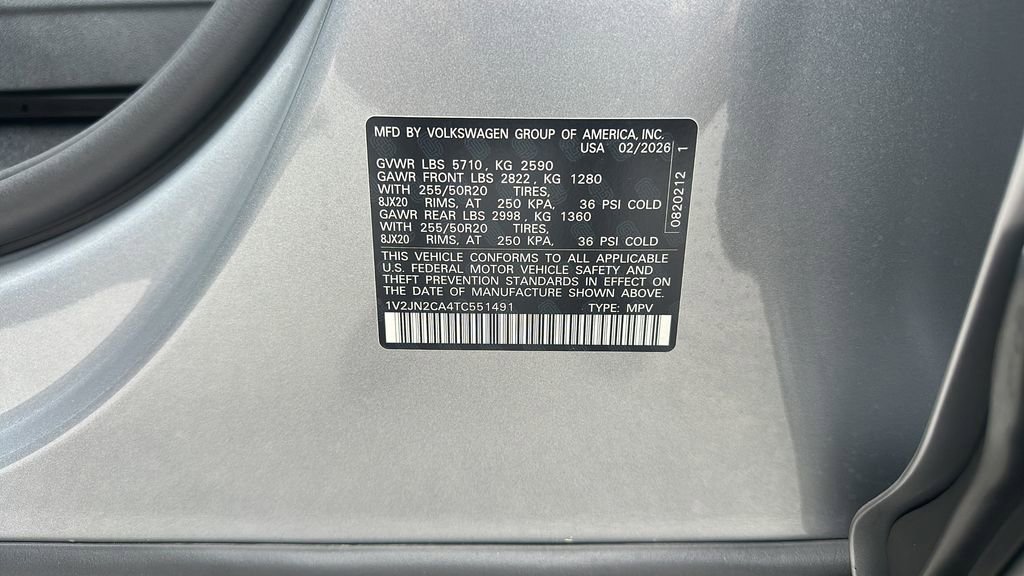 New 2026 Volkswagen Atlas SE image 28