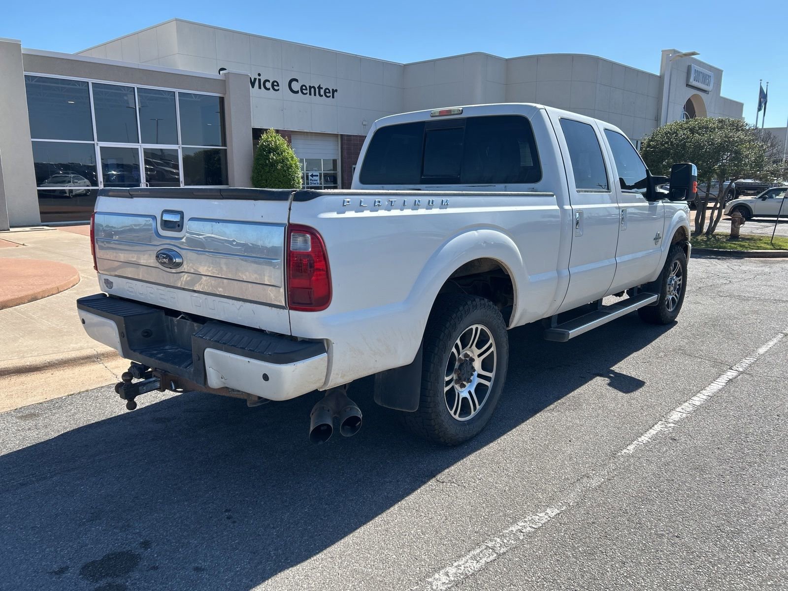 Used 2015 Ford F250 Platinum w/ FX4 Off-Road Package AWD/4WD image 3