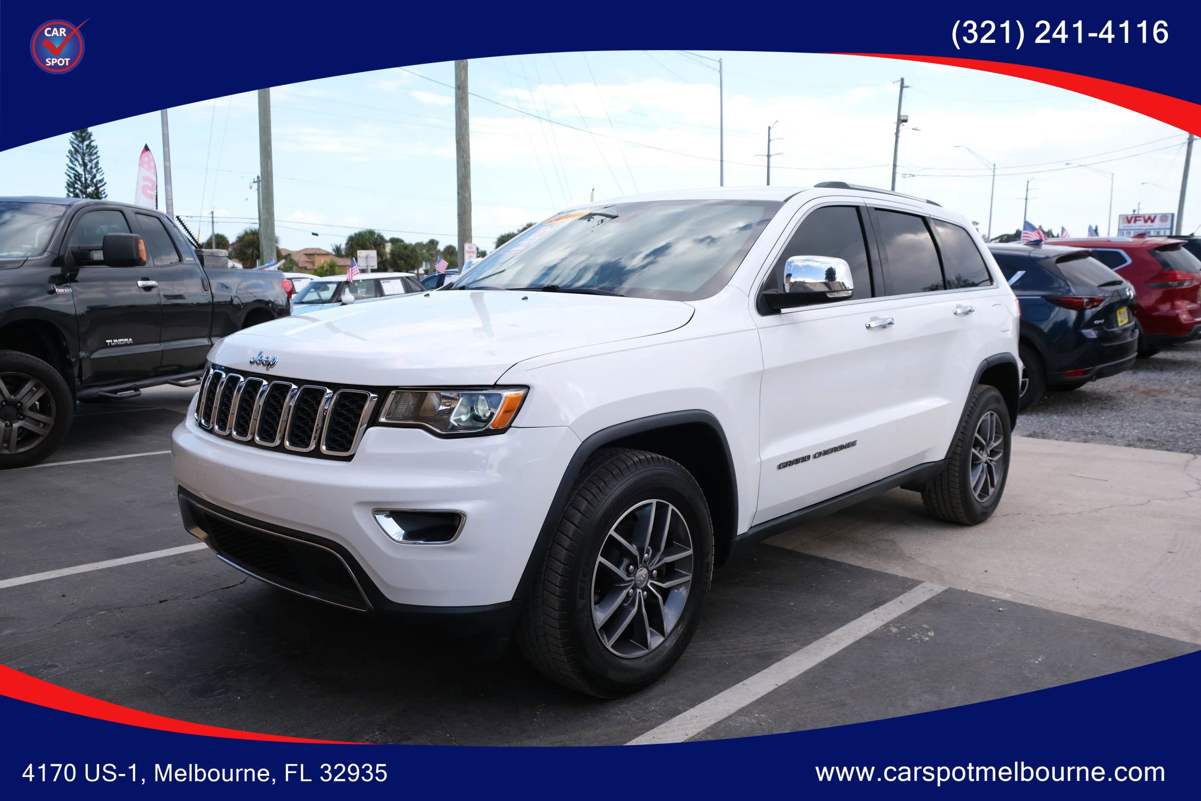 Used 2017 Jeep Grand Cherokee Limited w/ Trailer Tow Group IV RWD image 1