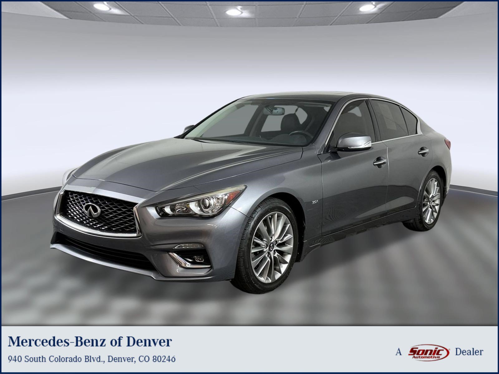 Used 2018 INFINITI Q50 Luxe w/ Essential Package (3.0T Luxe) AWD/4WD image 1