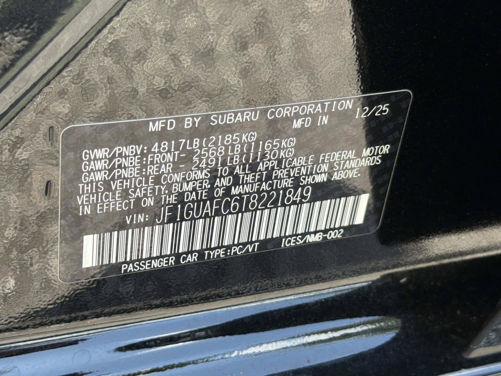 Used 2026 Subaru Impreza 2.0i Sport w/ Popular Package #1 AWD/4WD image 34