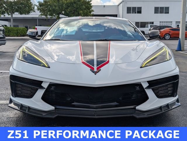 Certified 2021 Chevrolet Corvette Stingray Preferred Cpe w/ Z51 Performance Package image 2