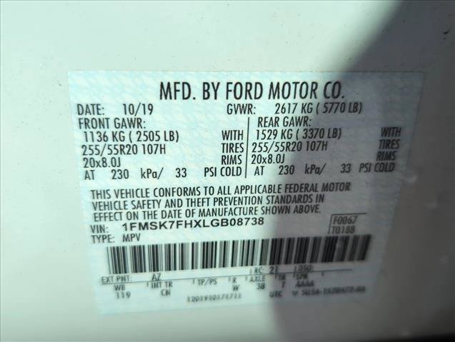 Used 2020 Ford Explorer Limited RWD image 30