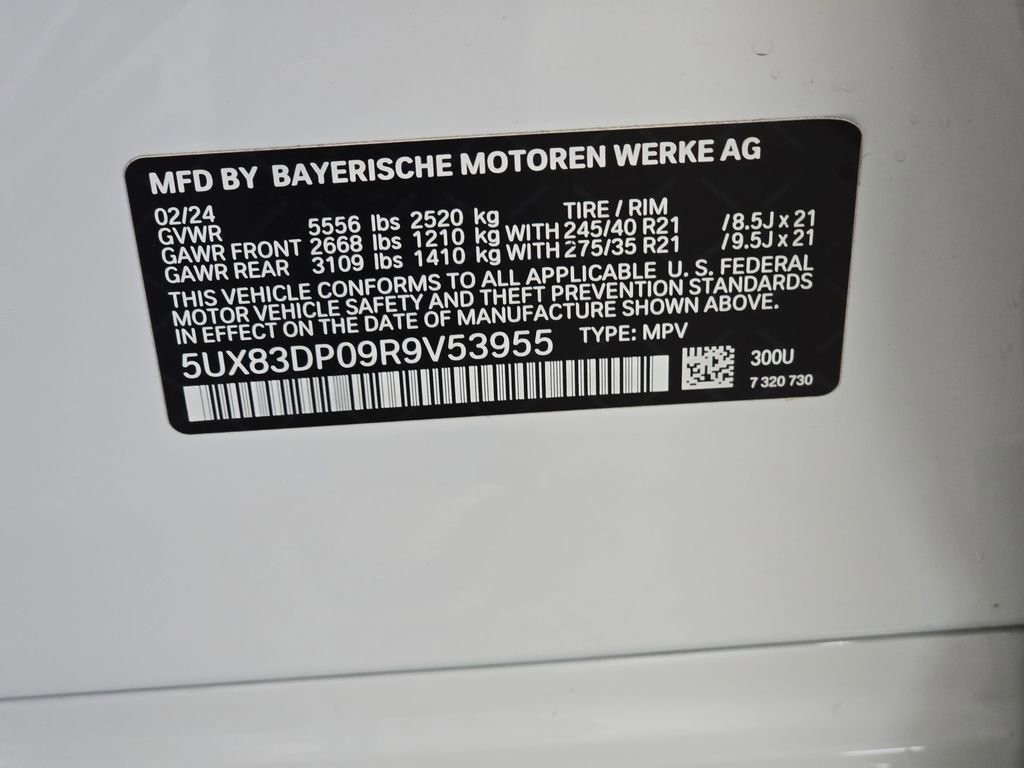 Certified 2024 BMW X3 M40i w/ Premium Package image 34