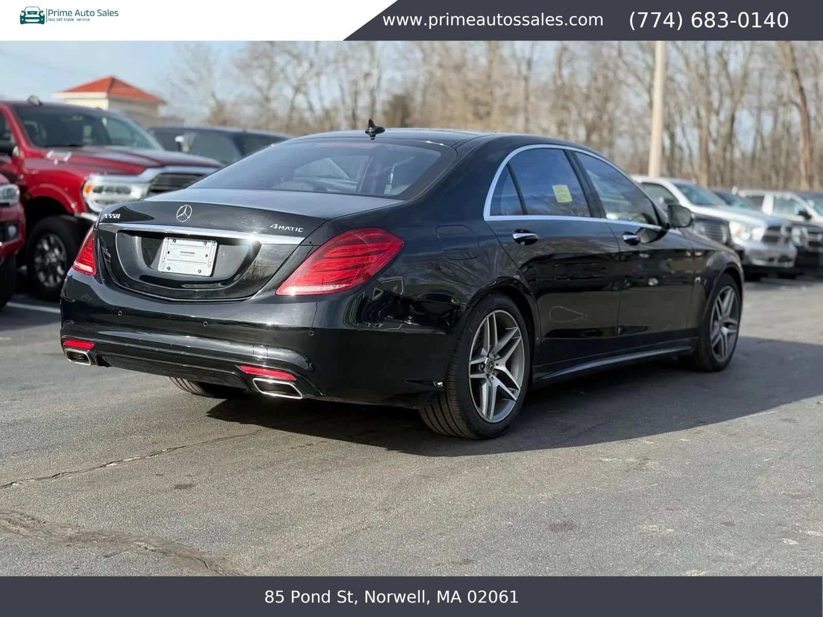 Used 2015 Mercedes-Benz S 550 4MATIC Sedan image 8