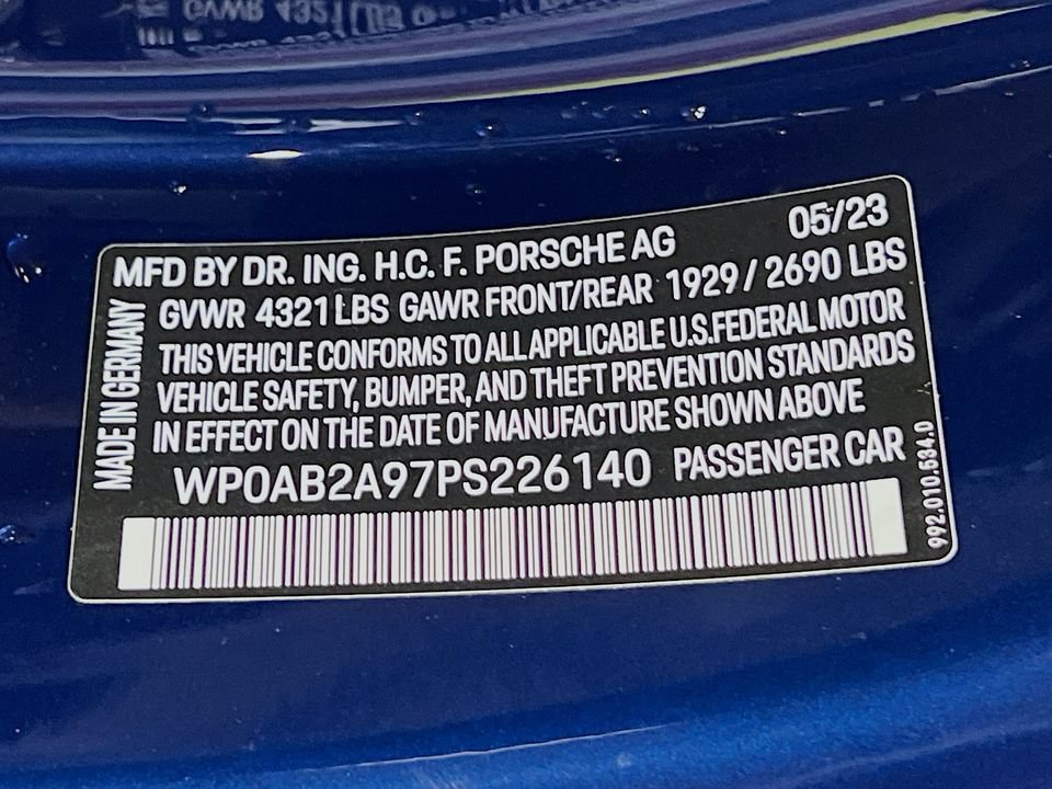 Certified 2023 Porsche 911 Dakar AWD/4WD image 33