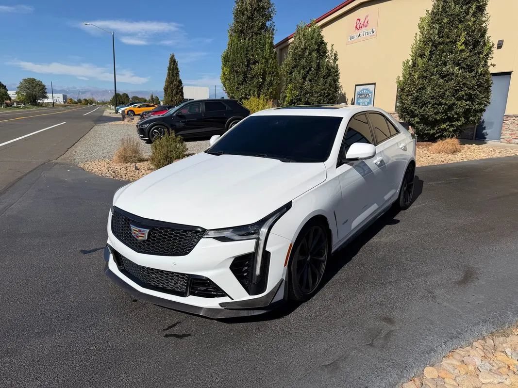 Used 2022 Cadillac CT4 V Blackwing w/ Carbon Fiber 1 Package RWD image 38