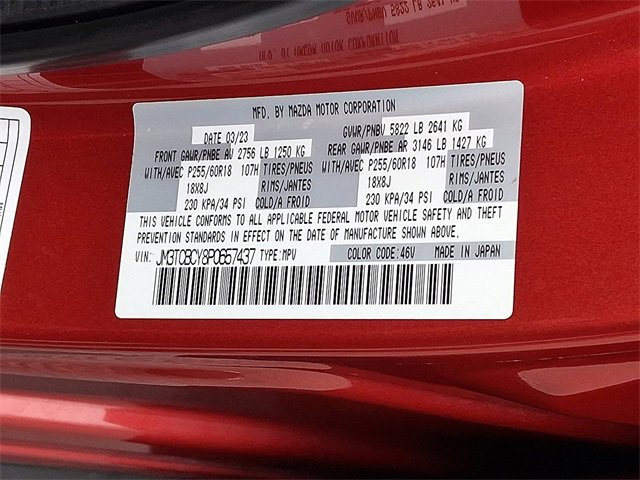 Used 2023 MAZDA CX-9 Touring image 26