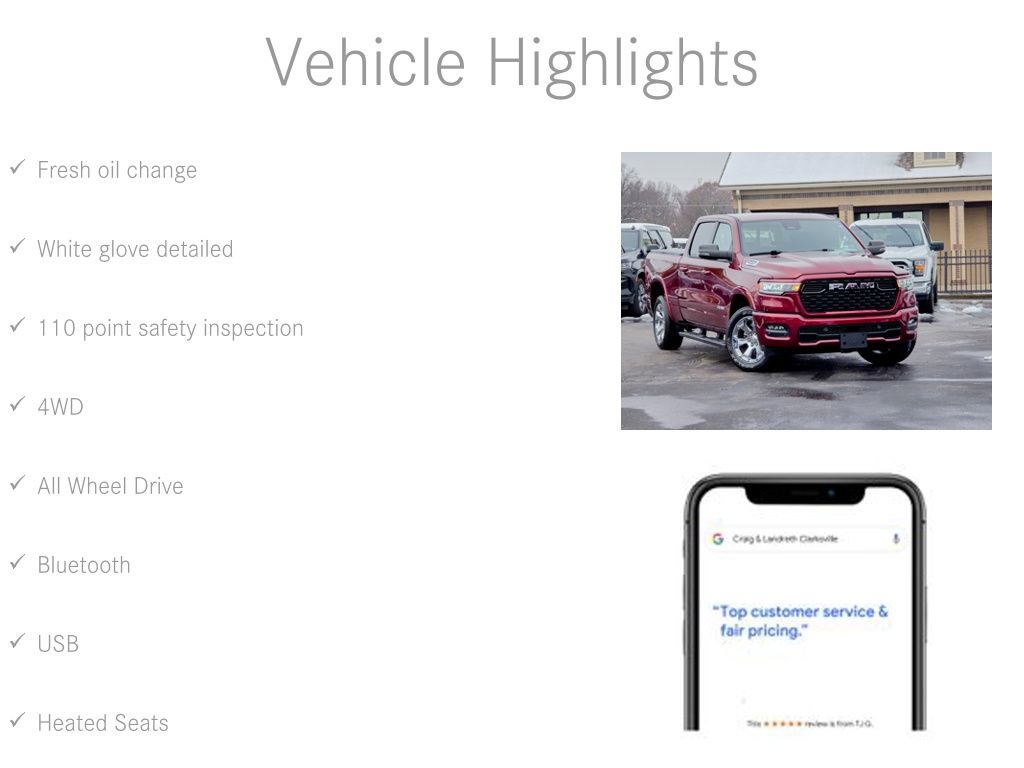 Used 2025 RAM 1500 Big Horn image 6