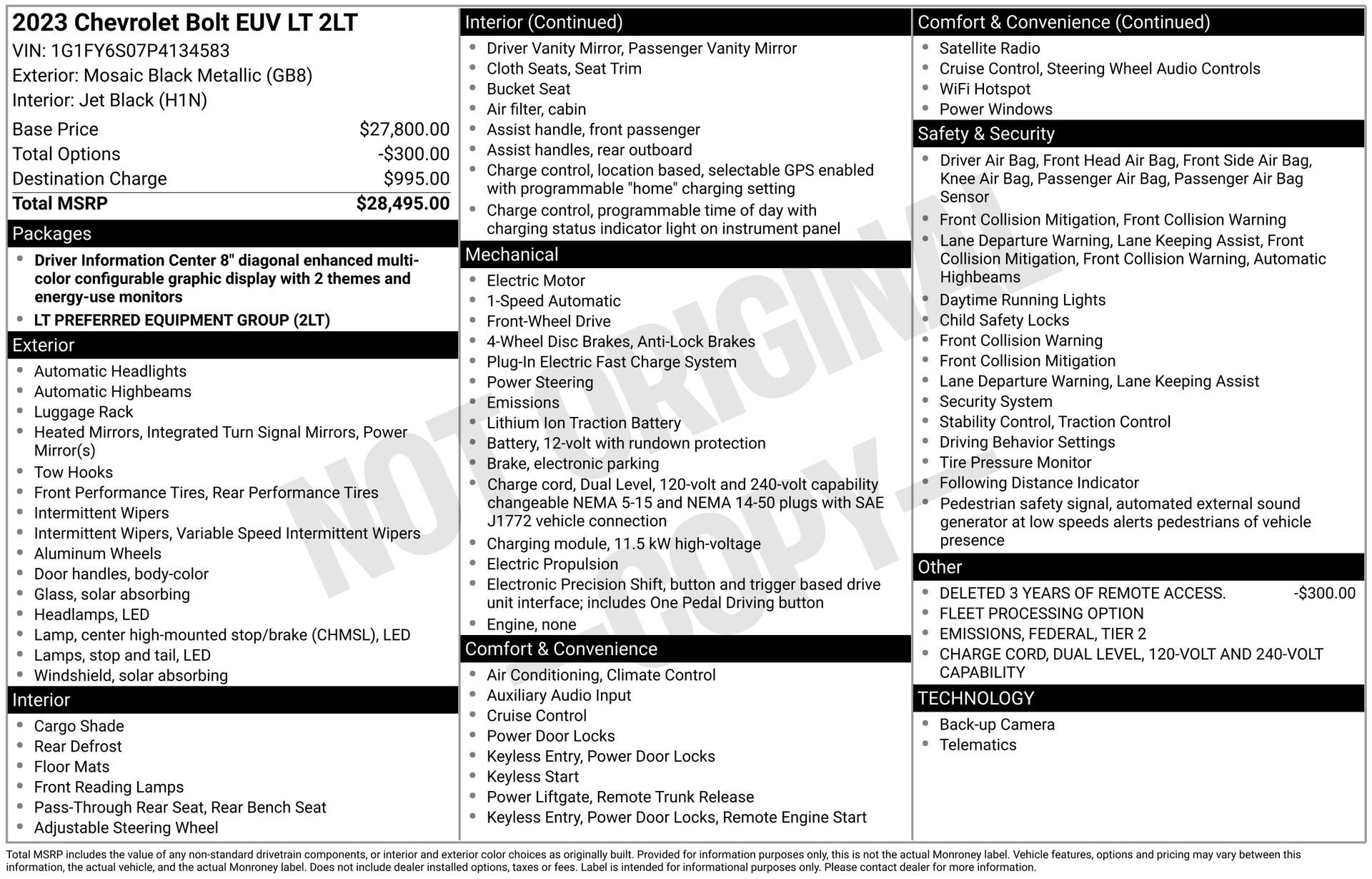 Certified 2023 Chevrolet Bolt EUV LT image 4