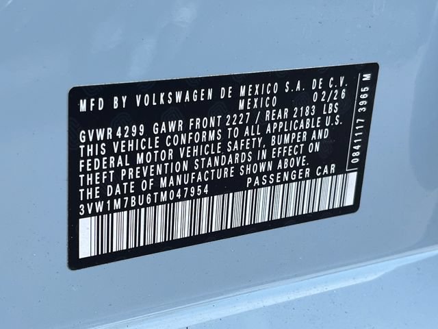 New 2026 Volkswagen Jetta GLI Autobahn FWD image 19