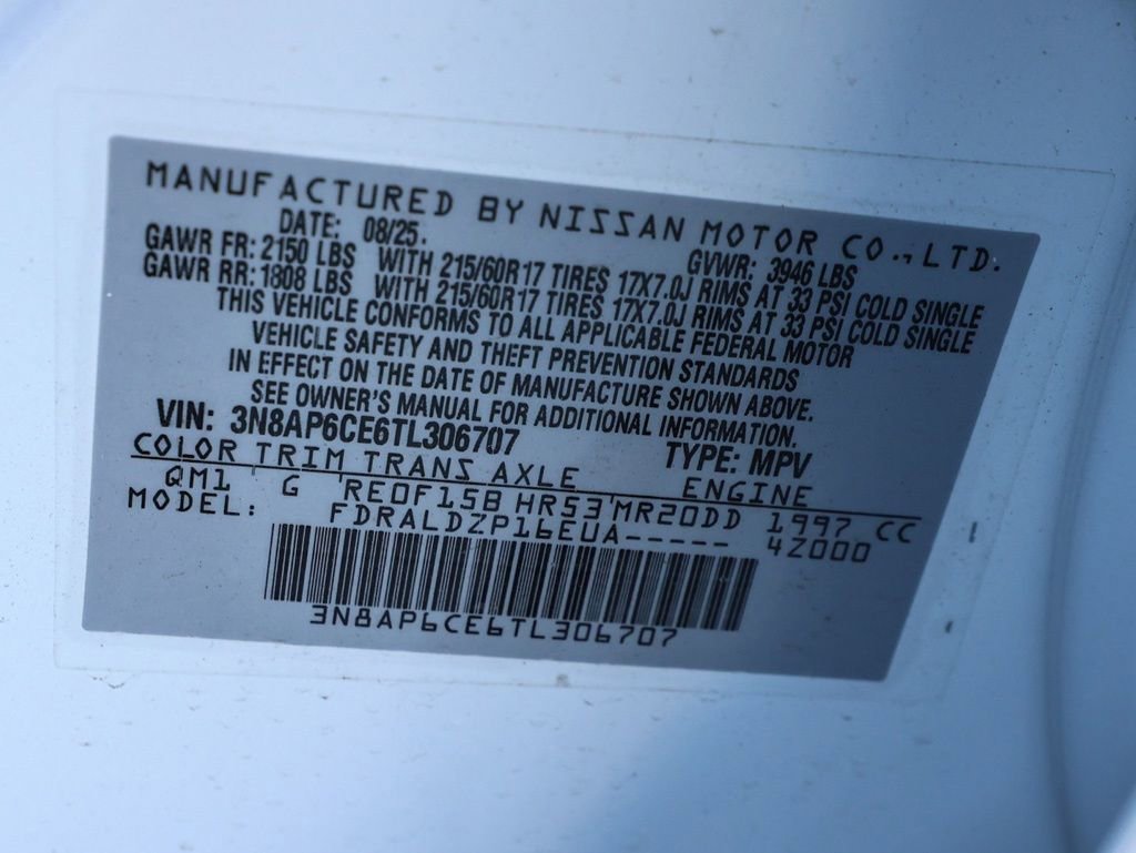 Used 2026 Nissan Kicks SV w/ Charging Package image 35