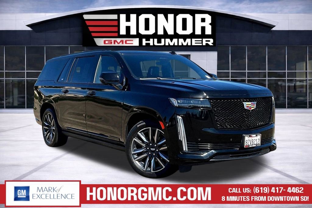 Used 2022 Cadillac Escalade ESV Sport w/ Touring Package image 1