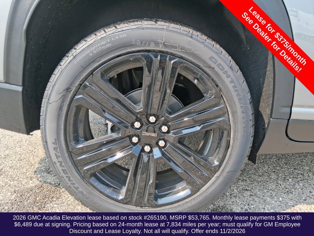 New 2026 GMC Acadia Elevation w/ Black Edition AWD/4WD image 19