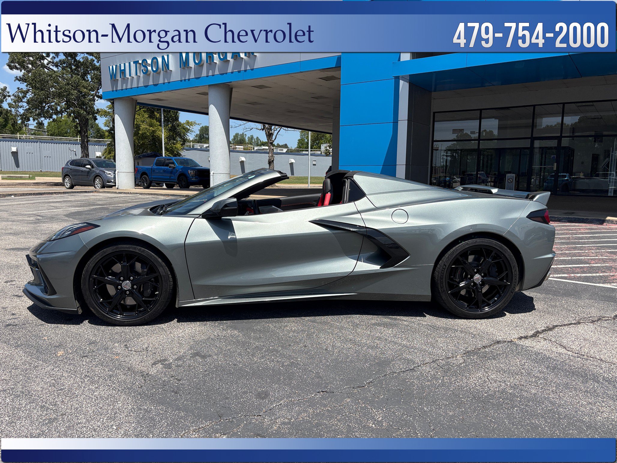 Used 2023 Chevrolet Corvette Stingray Premium Conv w/ Z51 Performance Package RWD image 3