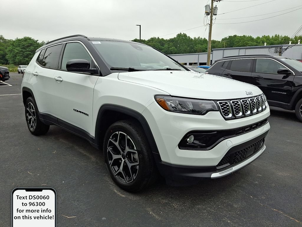 New 2026 Jeep Compass Limited w/ Sun, Sound & Navigation Group