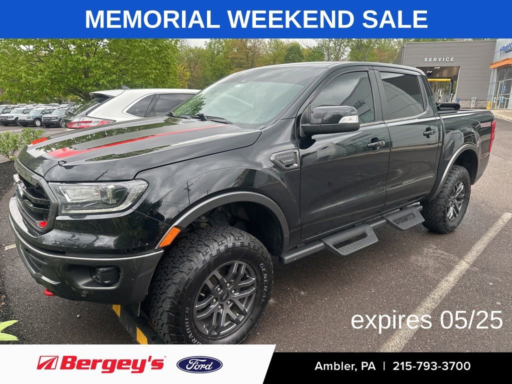 Certified 2021 Ford Ranger Lariat w/ Tremor Off-Road Package