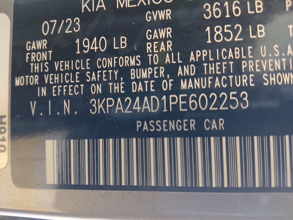 Used 2023 Kia Rio S w/ Technology Package FWD image 33