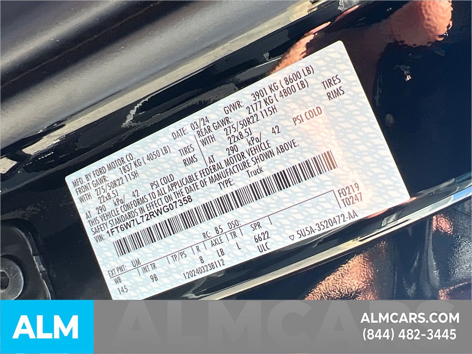 Used 2024 Ford F150 Lightning Platinum AWD/4WD image 37