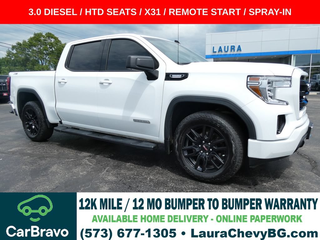 Certified 2022 GMC Sierra 1500 Elevation w/ X31 Off-Road Package AWD/4WD image 1