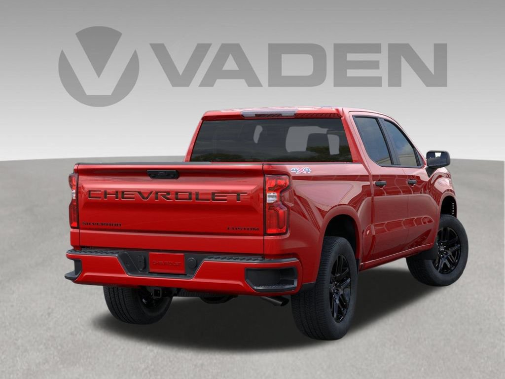 New 2026 Chevrolet Silverado 1500 Custom w/ LPO, Dark Essentials Package AWD/4WD image 4