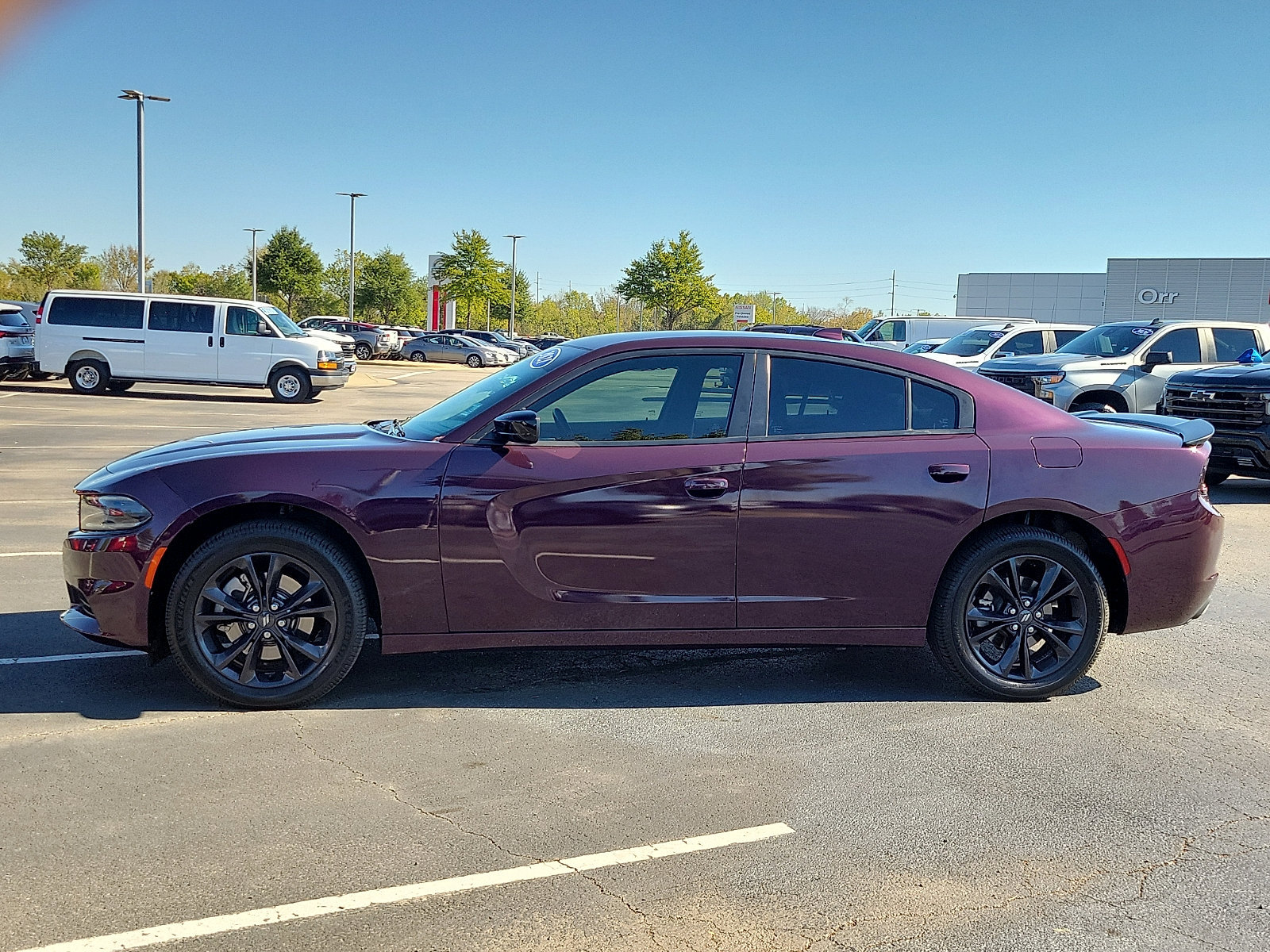 Used 2021 Dodge Charger SXT w/ Blacktop Package AWD/4WD image 3