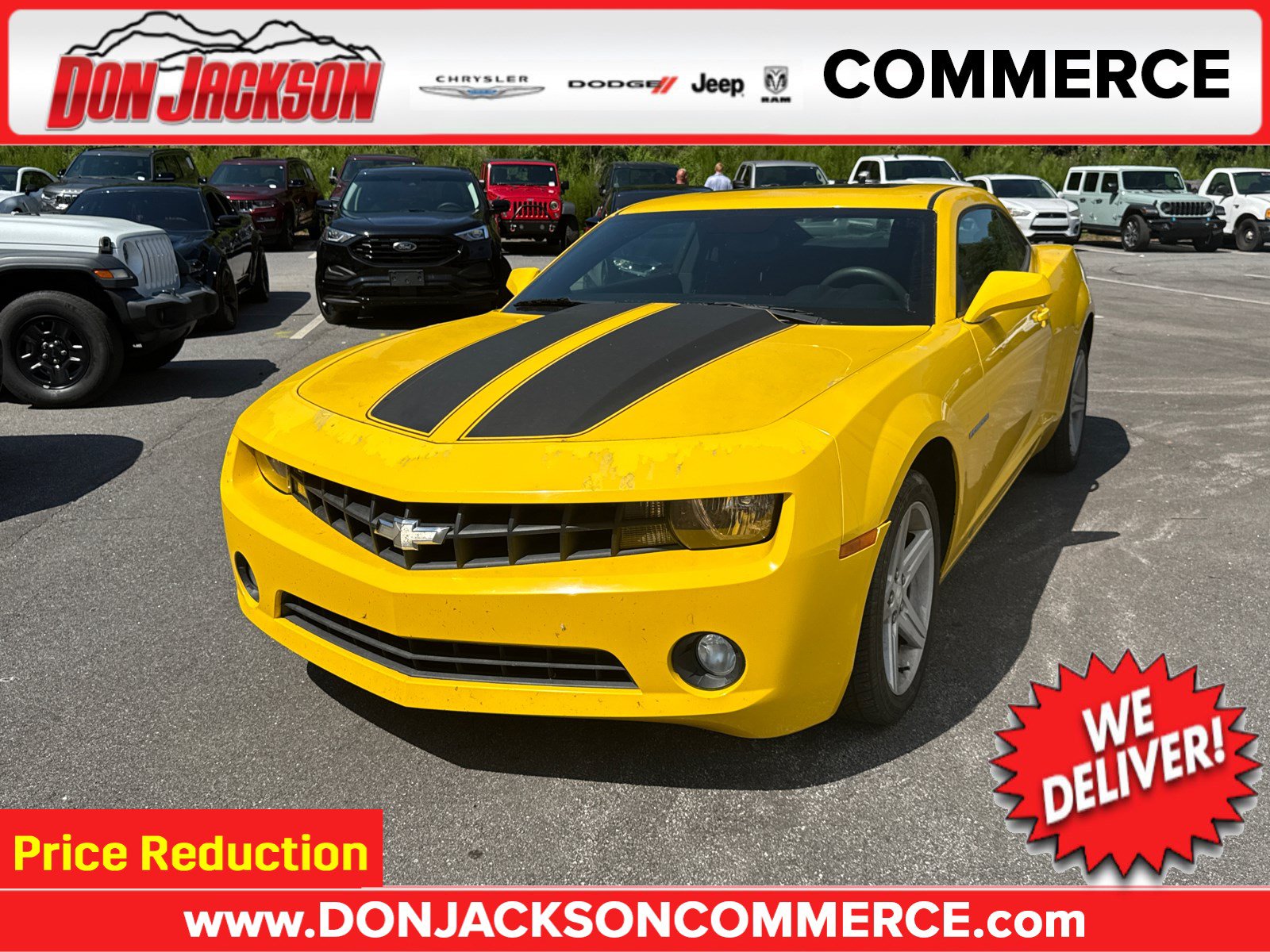 Used 2010 Chevrolet Camaro LT RWD image 1