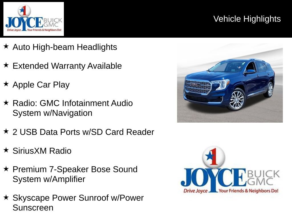 Certified 2022 GMC Terrain Denali w/ LPO, Floor Liner Package AWD/4WD image 25