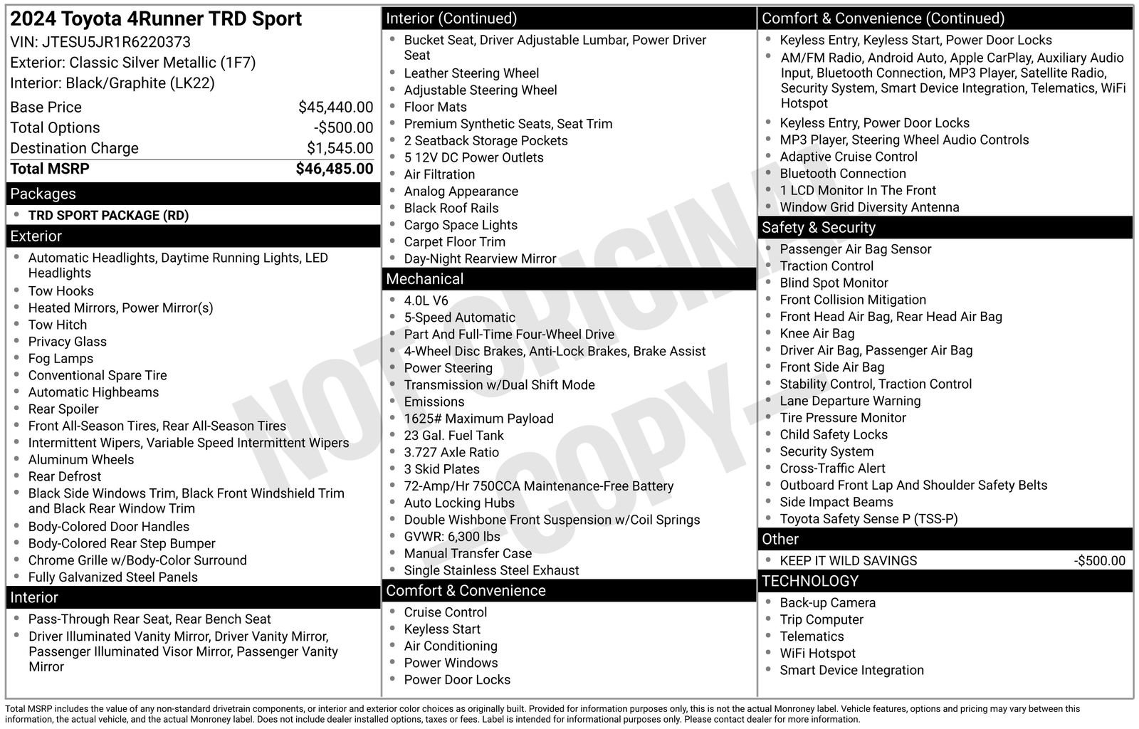 Used 2024 Toyota 4Runner TRD Sport image 32