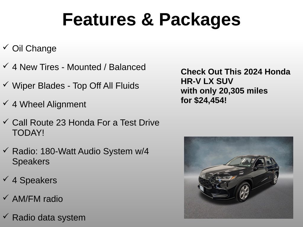 Used 2024 Honda HR-V LX image 4