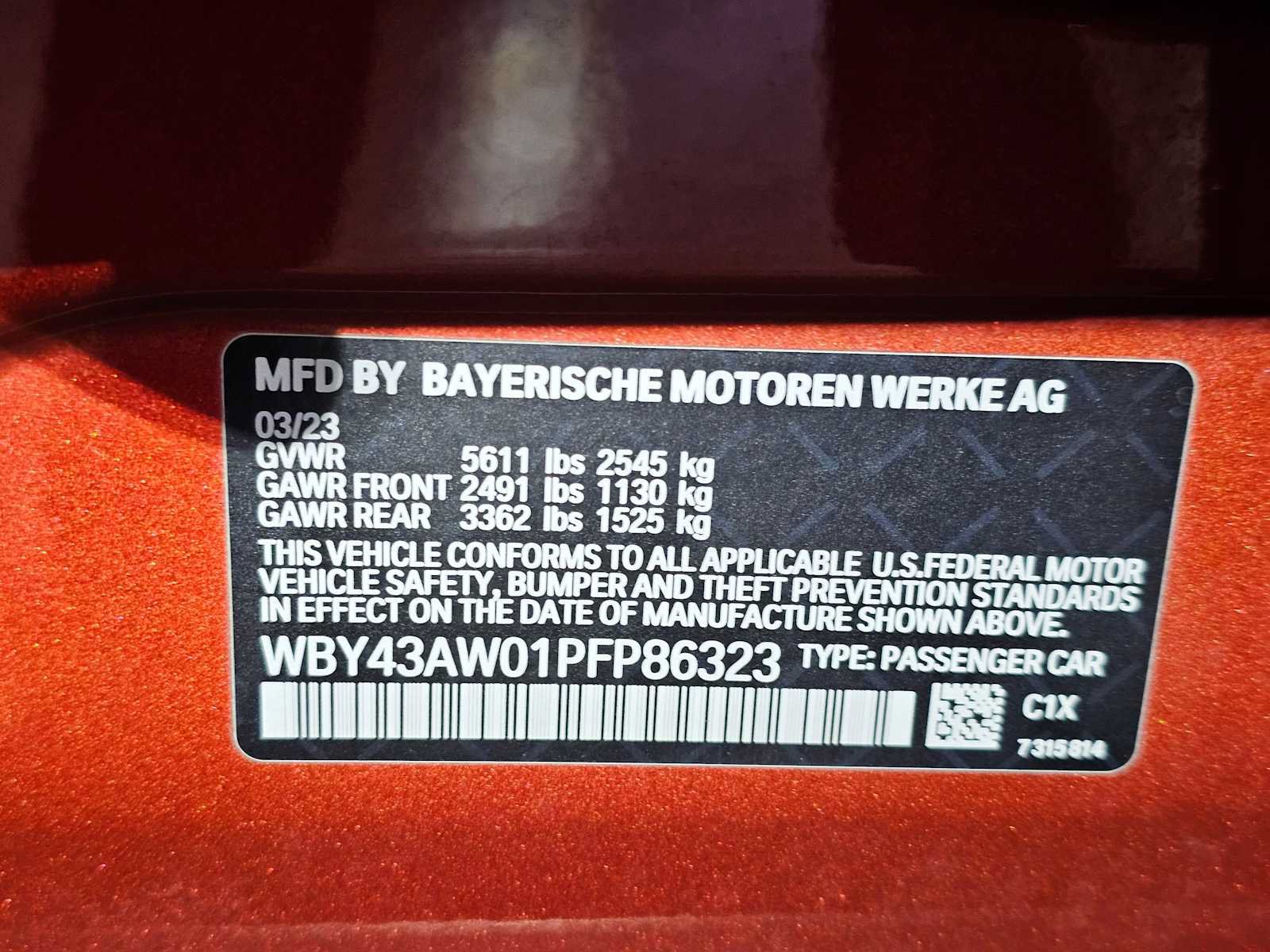 Certified 2023 BMW i4 eDrive35 w/ Premium Package RWD image 35