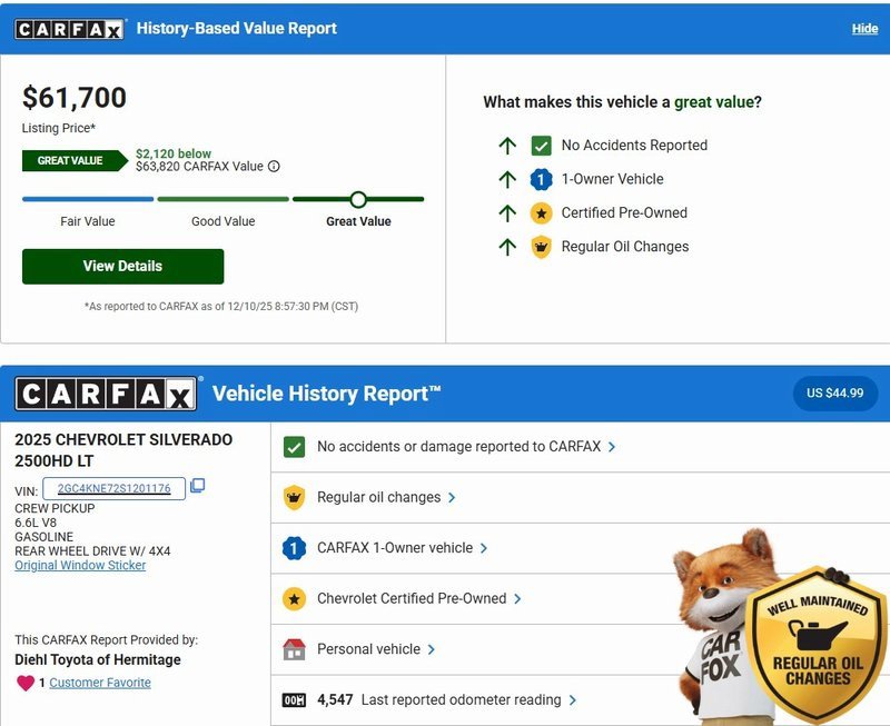 Certified 2025 Chevrolet Silverado 2500 LT w/ Trail Boss Package image 4