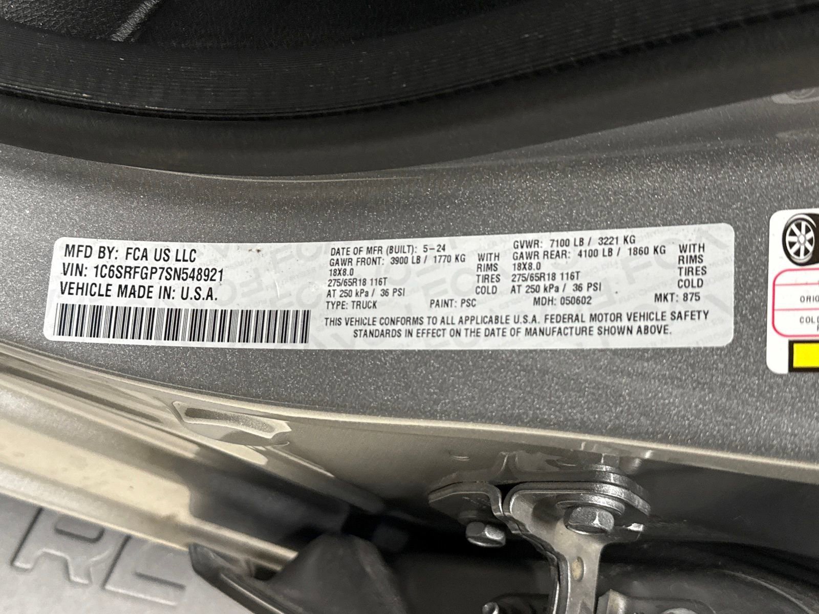 Used 2025 RAM 1500 Tradesman w/ Night Edition image 30