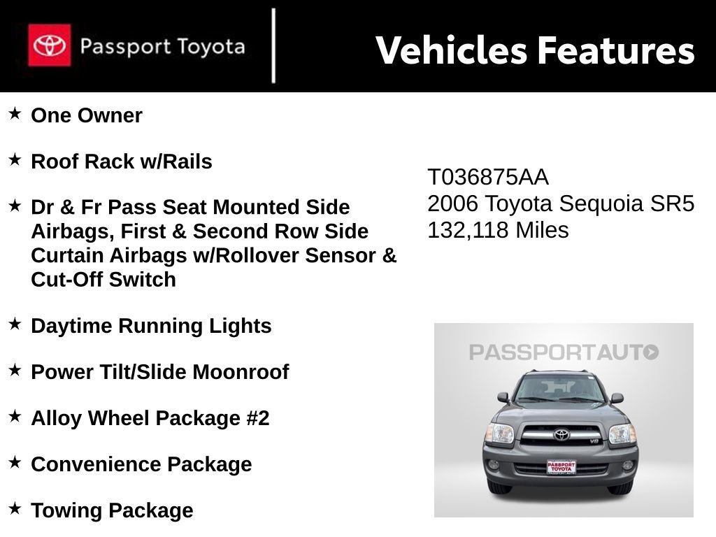 Used 2006 Toyota Sequoia SR5 AWD/4WD image 9