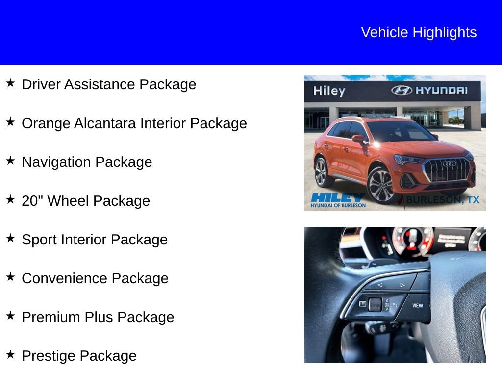 Used 2020 Audi Q3 2.0T Prestige w/ Prestige Package image 9