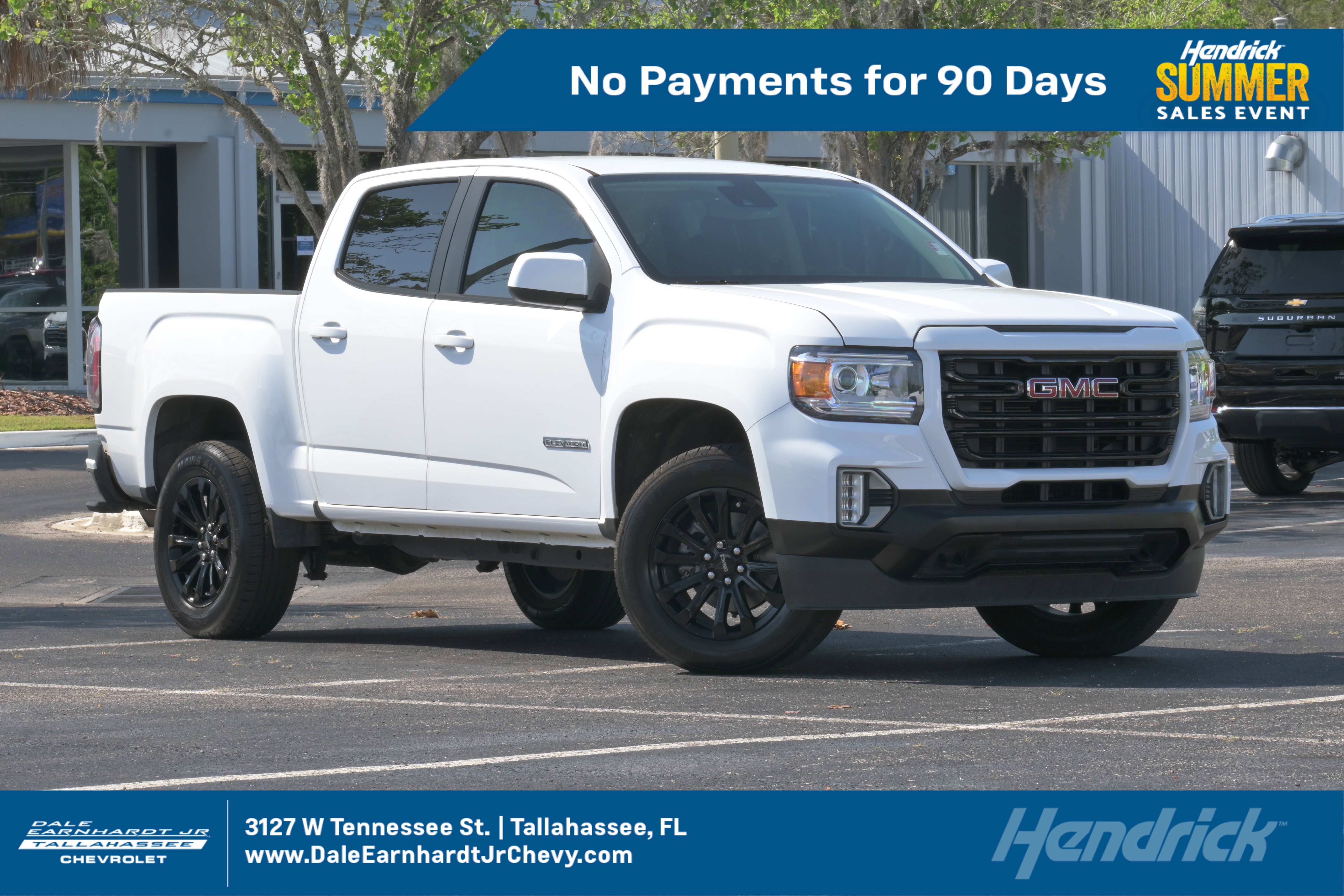 Used 2021 GMC Canyon Elevation w/ Driver Alert Package RWD image 1