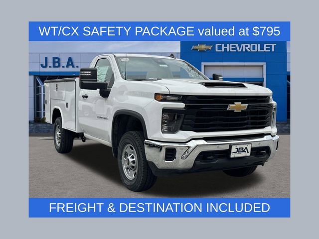 New 2025 Chevrolet Silverado 2500 W/T w/ WT/CX Safety Package