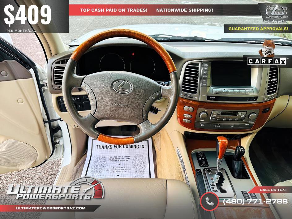 Used 2005 Lexus LX 470 4WD image 15