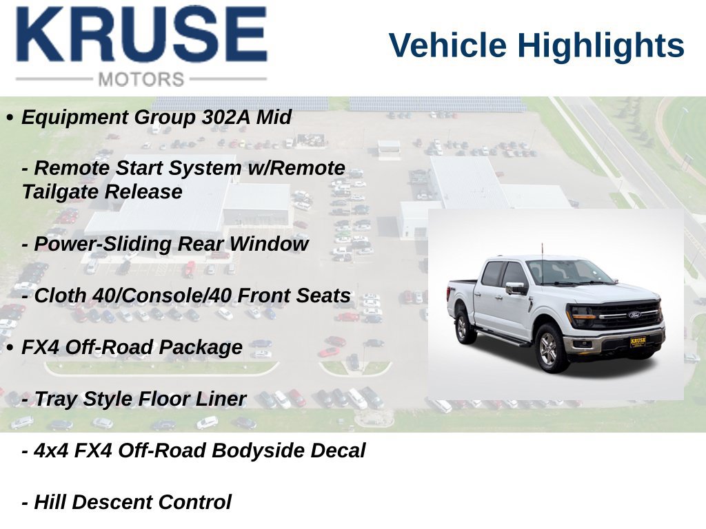 Used 2024 Ford F150 XLT w/ Equipment Group 302A MID AWD/4WD image 18