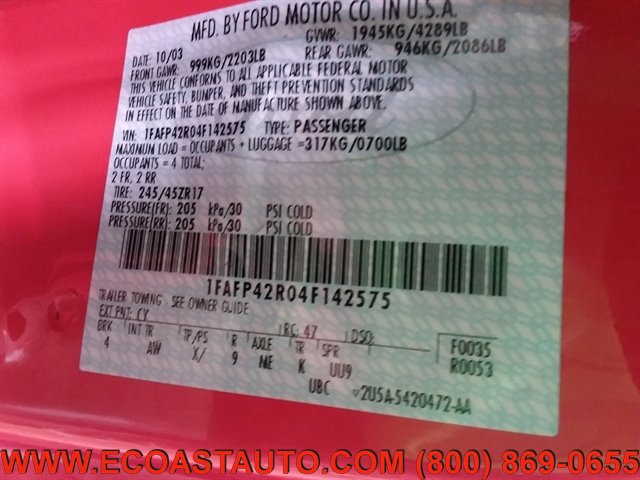 Used 2004 Ford Mustang Mach 1 RWD image 20