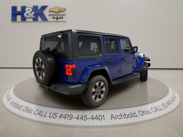 Used 2018 Jeep Wrangler Unlimited Sahara w/ Uconnect 4C Nav & Sound Group image 5