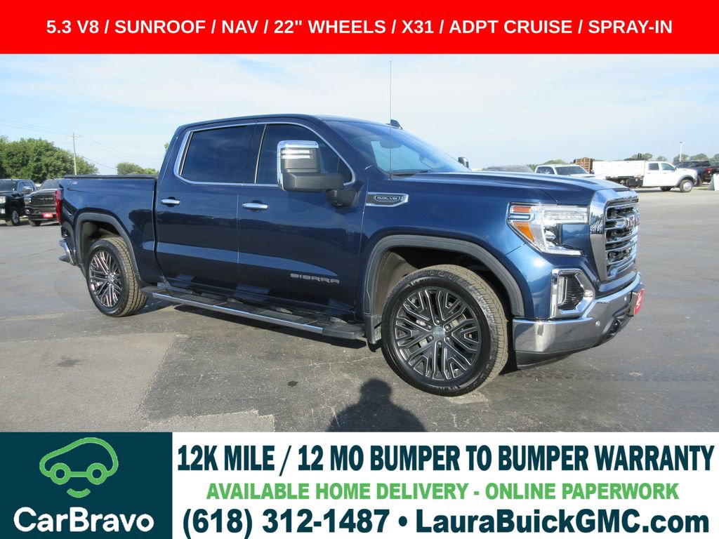 Certified 2021 GMC Sierra 1500 SLT w/ SLT Premium Plus Package AWD/4WD image 1
